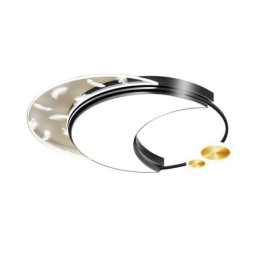 Flush Mount Modern Moon Shape Takljus