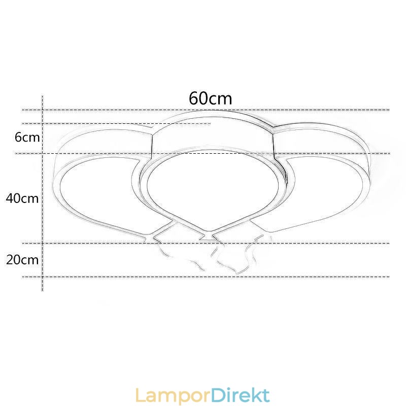 Modern Infälld Taklampa Härlig Taklampa Med Ballongskärm