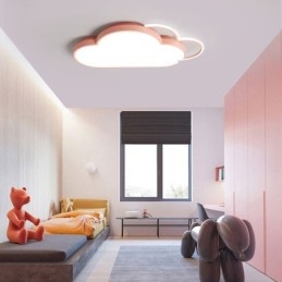 Modern Lights Cloud Shape Flush Mount Taklampa