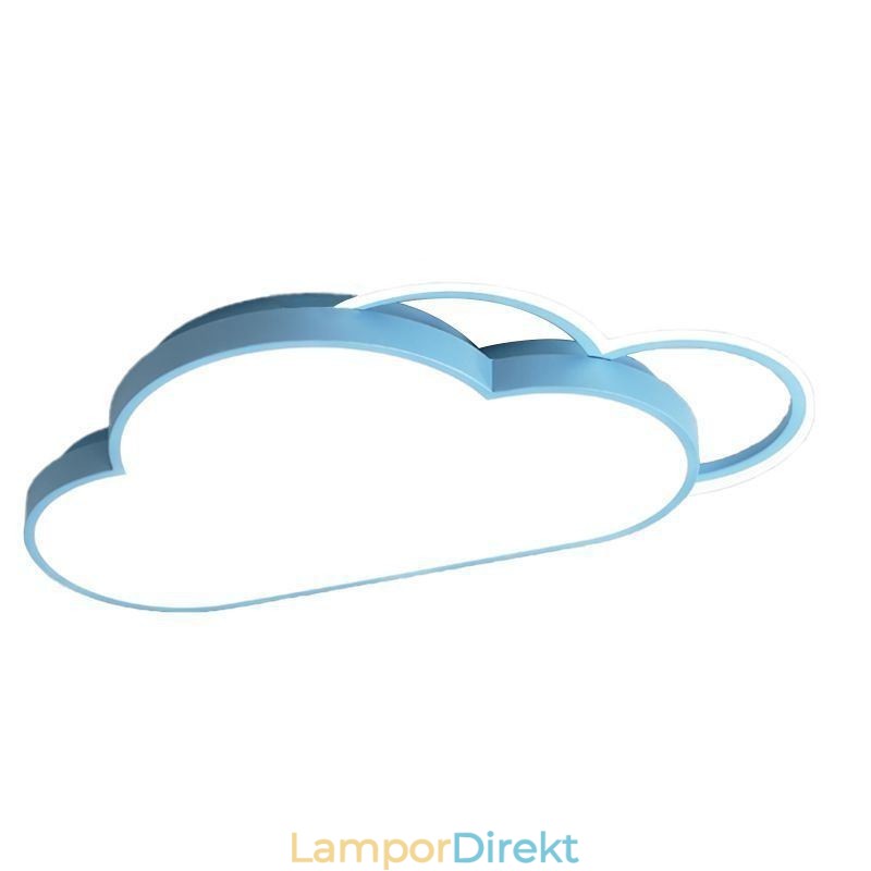 Modern Lights Cloud Shape Flush Mount Taklampa