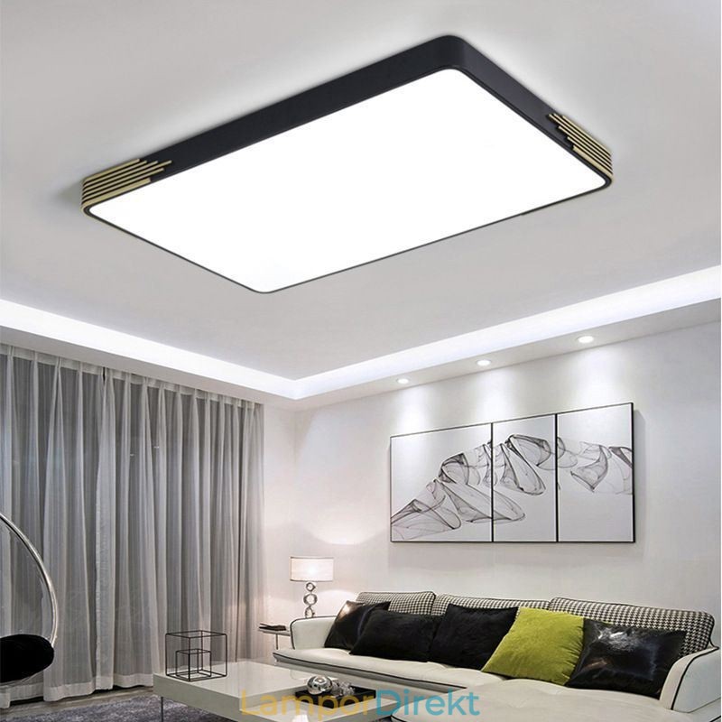 Modern Infälld Taklampa Rektangulär Taklampa