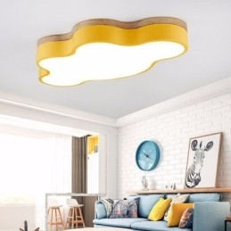 Flush Mount Modern Creative Acrylic Cloud Shape Taklampa Barn