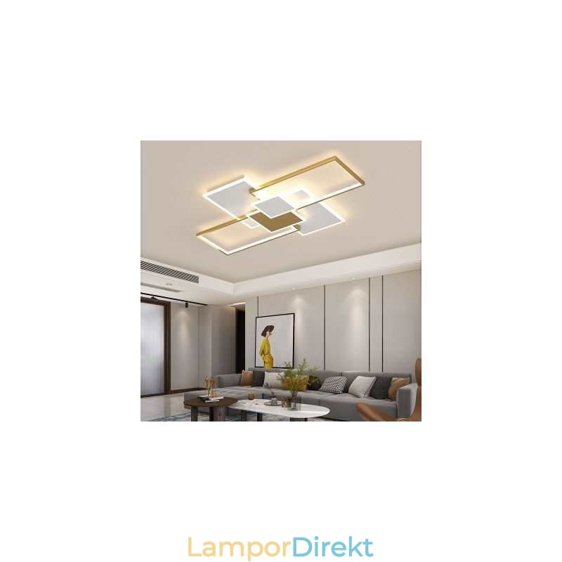 Modern Taklampa Fyrkantig Akryl Infälld Taklampa Armatur
