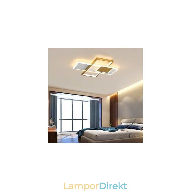 Modern Taklampa Fyrkantig Akryl Infälld Taklampa Armatur