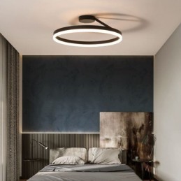 Modern Infälld Taklampa Cirkelbelysningslampa Med Akryllampskärm