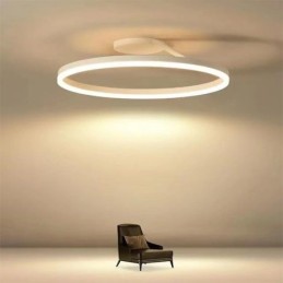 Modern Infälld Taklampa Cirkelbelysningslampa Med Akryllampskärm