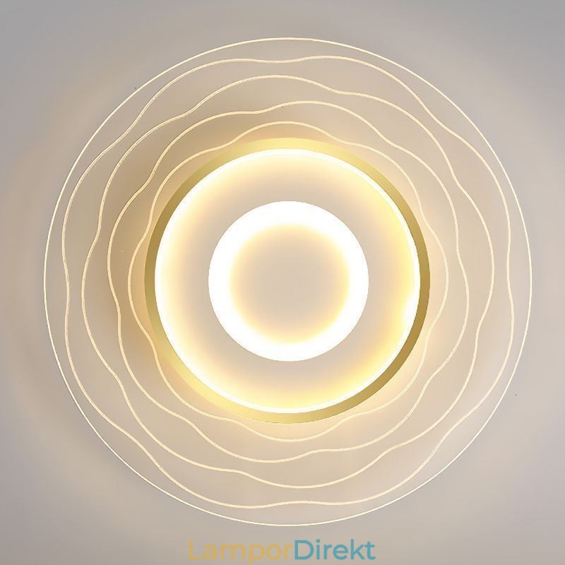 Infälld Taklampa Minimalistisk Akryl Ultratunn Taklampa