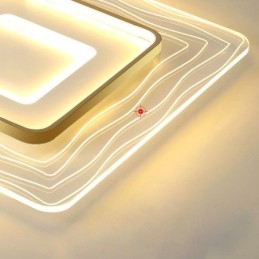 Infälld Taklampa Minimalistisk Akryl Ultratunn Taklampa