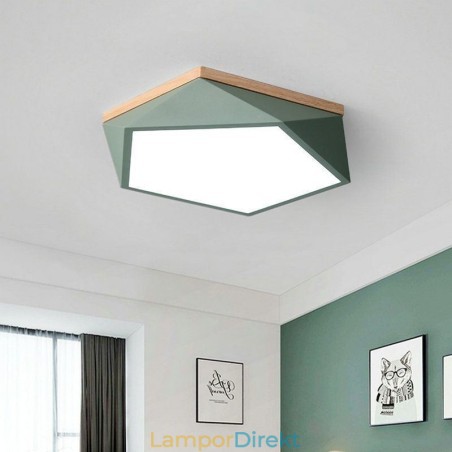 Modern Taklampa Diamantformad Design Dimbar Infälld Taklampa Modern Taklampa Diamantformad Design Dimbar Infälld Taklampa