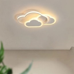 Moderna Kreativa Akryllampor I Molnform Infälld Taklampa