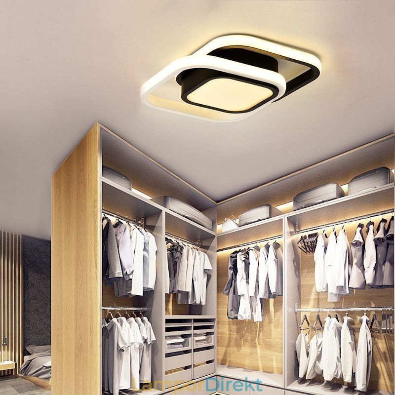 Modern Taklampa Fyrkantig Taklampa