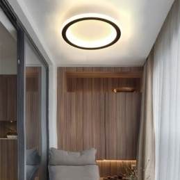 Taklampa Flush Mount Rund Taklampa Trapphus