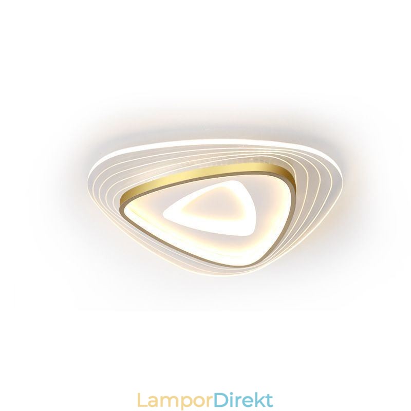 Taklampa Flush Mount Triangel Taklampa