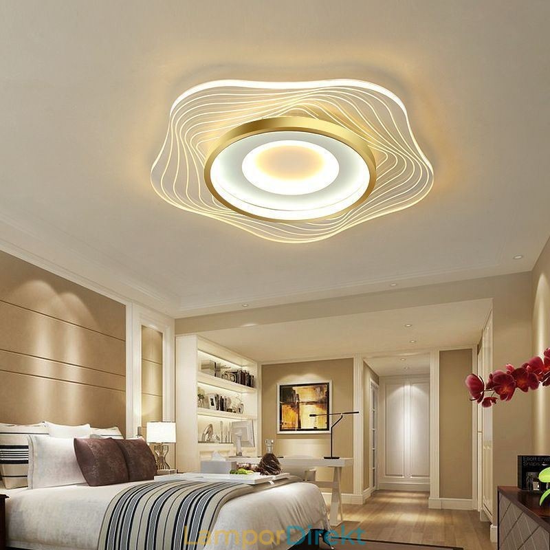 Creative Ceiling Light Modern Infälld Belysningsarmatur Med Stjärnform 36W