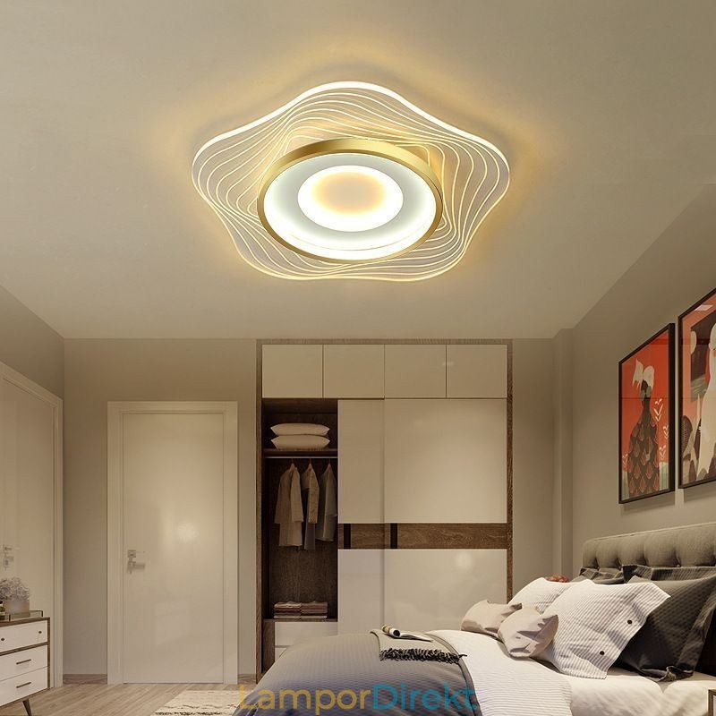 Creative Ceiling Light Modern Infälld Belysningsarmatur Med Stjärnform 36W