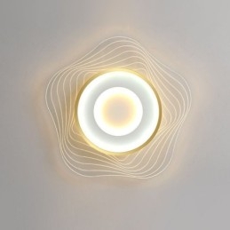 Creative Ceiling Light Modern Infälld Belysningsarmatur Med Stjärnform 36W