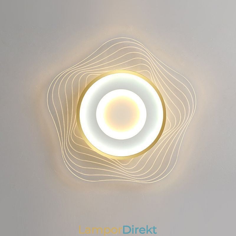 Creative Ceiling Light Modern Infälld Belysningsarmatur Med Stjärnform 36W