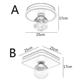 Infälld Taklampa För Heminredning