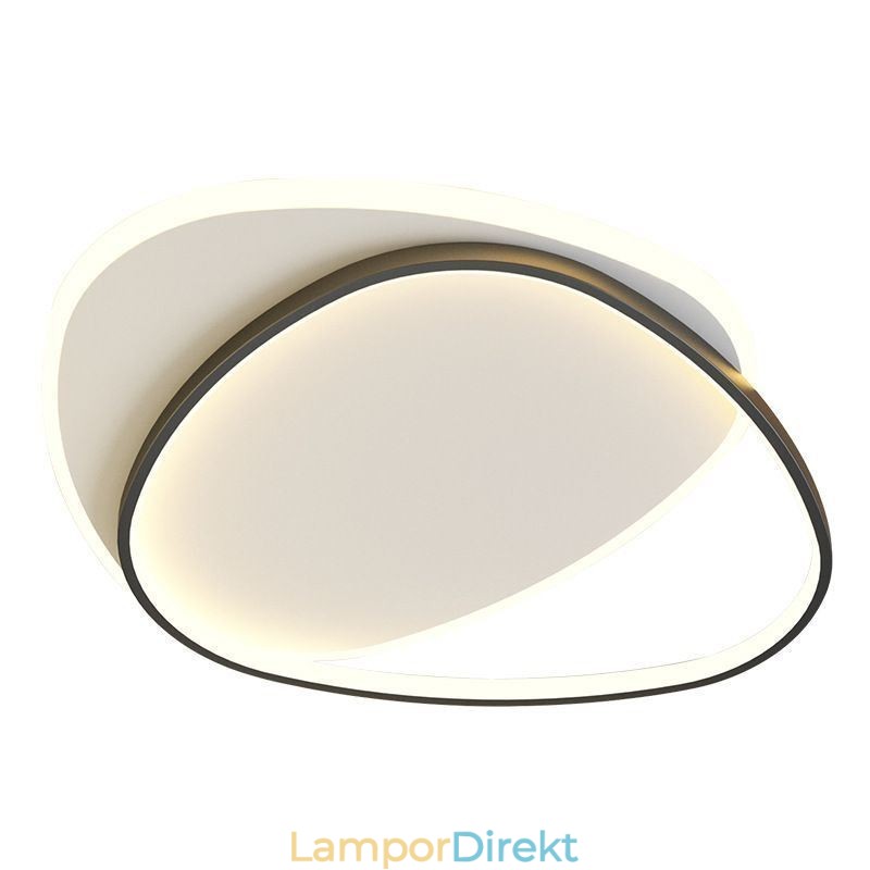 Infälld Taklampa Med Dubbel Triangel