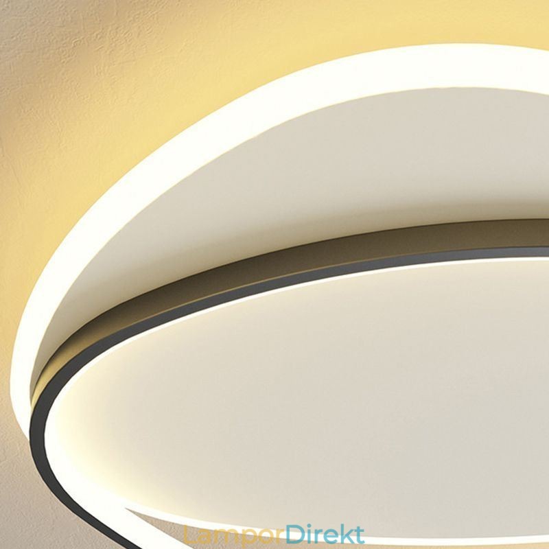 Infälld Taklampa Med Dubbel Triangel