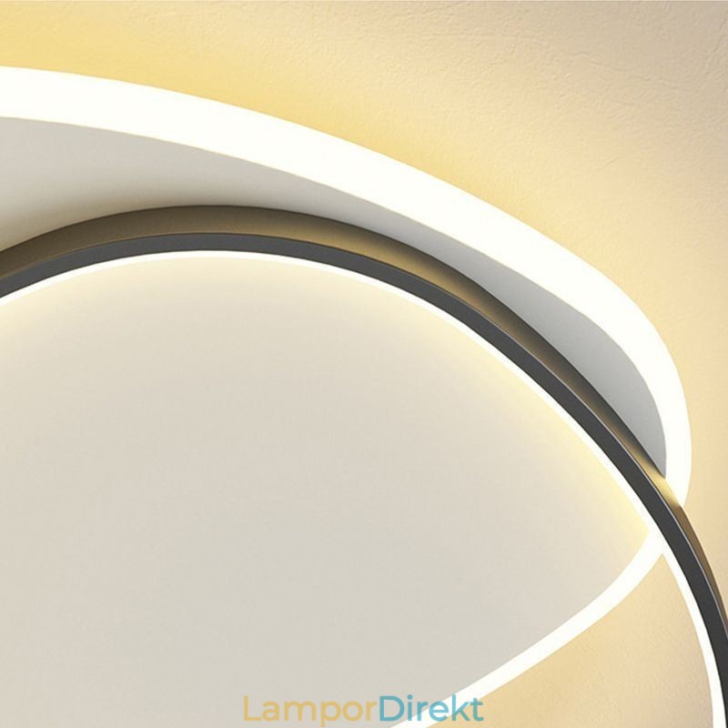Infälld Taklampa Med Dubbel Triangel