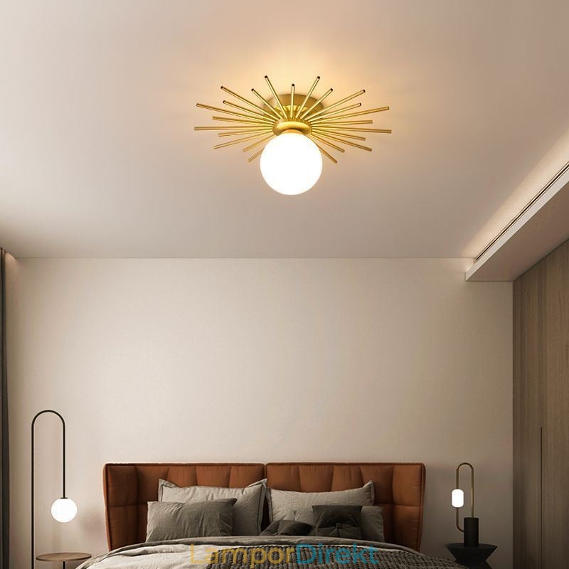 Modern 1 Ljus Infälld Taklampa Globe Taklampa