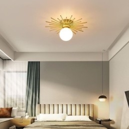 Modern 1 Ljus Infälld Taklampa Globe Taklampa