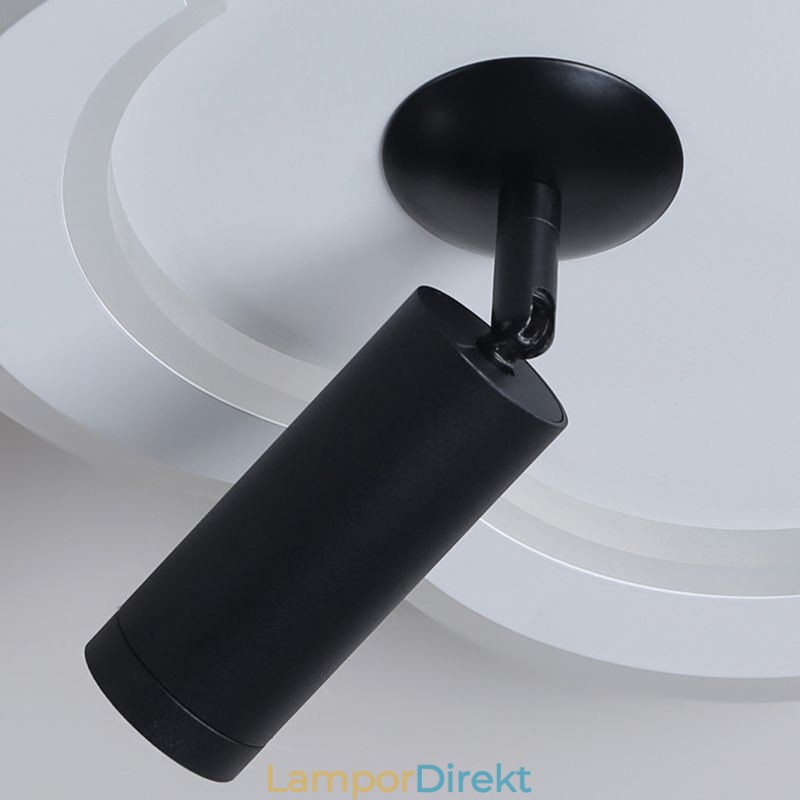 Infälld Taklampa I Blomform I Akryl