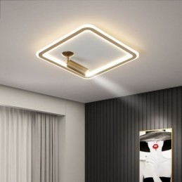 Fyrkantig Infälld Taklampa Akrylspotlight