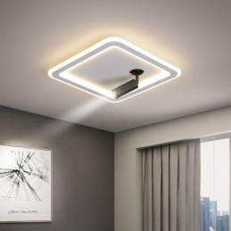 Fyrkantig Infälld Taklampa Akrylspotlight