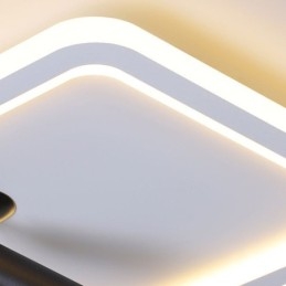 Fyrkantig Infälld Taklampa Akrylspotlight