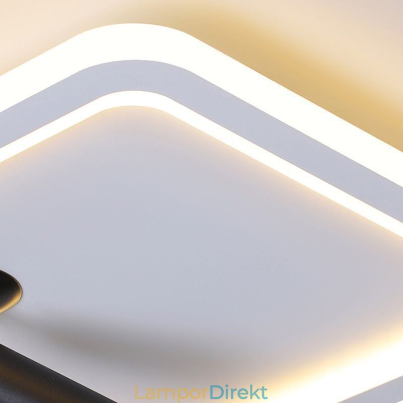Fyrkantig Infälld Taklampa Akrylspotlight