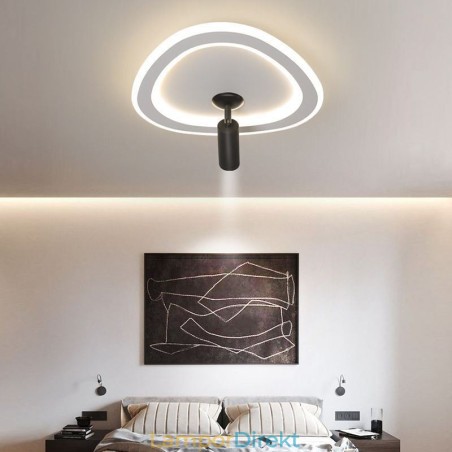 Taklampa Akryl Triangel Flush Mount Spotlight Taklampa Akryl Triangel Flush Mount Spotlight