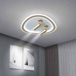 Taklampa Akryl Triangel Flush Mount Spotlight