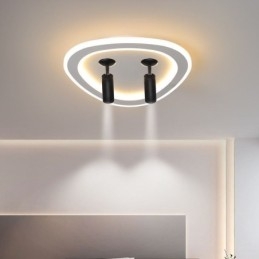 Taklampa Akryl Triangel Flush Mount Spotlight