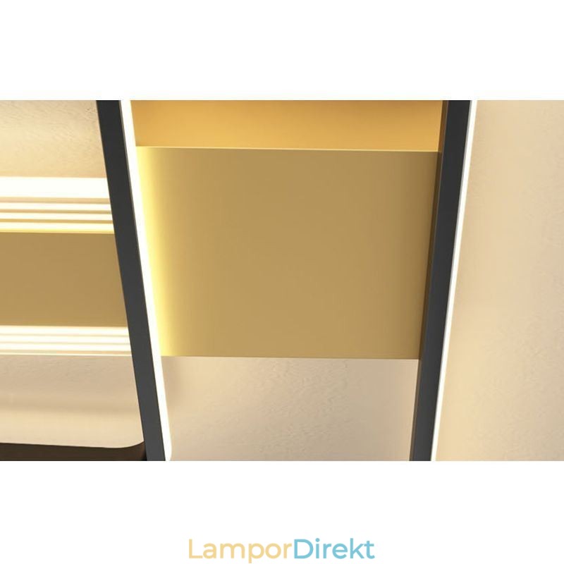 Geometrisk Infälld Taklampa I Akryl