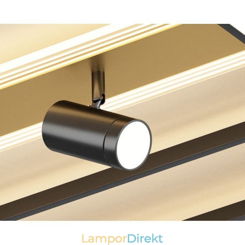 Geometrisk Infälld Taklampa I Akryl