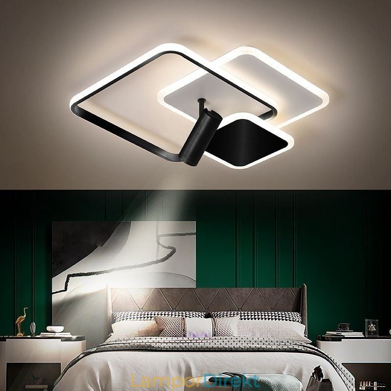 Taklampa Creative Akryl Flush Mount Spotlight