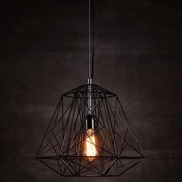 Hänge I Svart Flätad Lampskärm