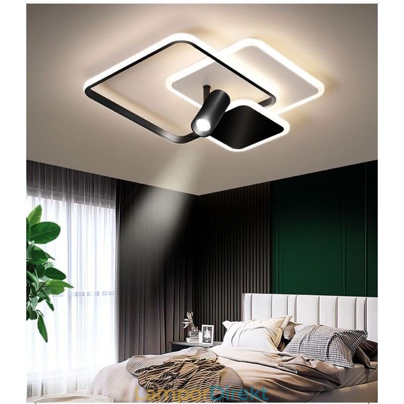 Taklampa Creative Akryl Flush Mount Spotlight