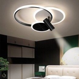 Taklampa Creative Akryl Flush Mount Spotlight
