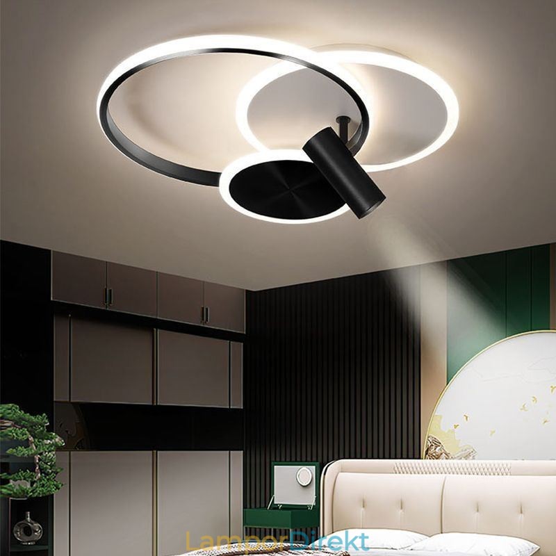 Taklampa Creative Akryl Flush Mount Spotlight