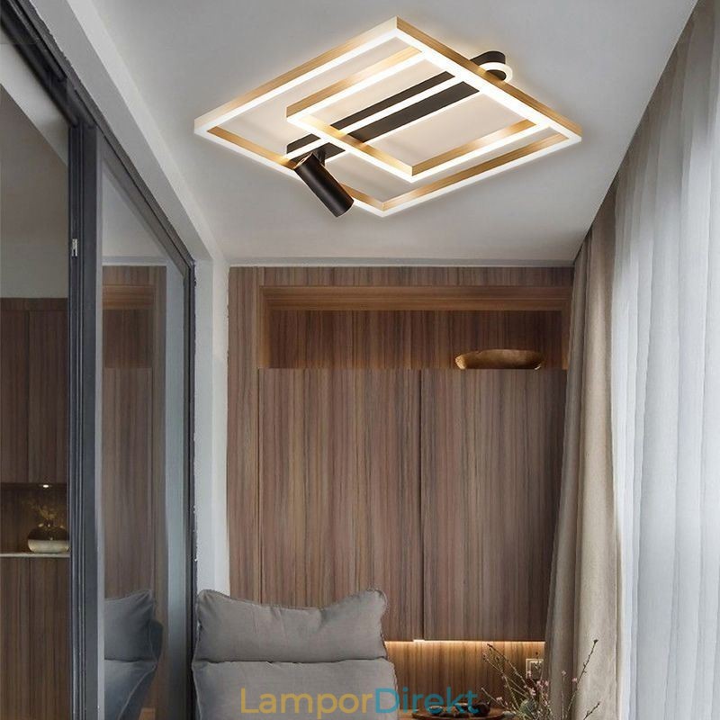 Flush Mount Minimalistisk Akryl Taklampa Spotlight