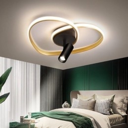 Flush Mount Borstad Gold Heart Shape Lighting Spotlight