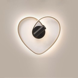 Flush Mount Borstad Gold Heart Shape Lighting Spotlight