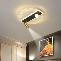 Taklampa Unik Akryl Dekor Belysning Spotlight