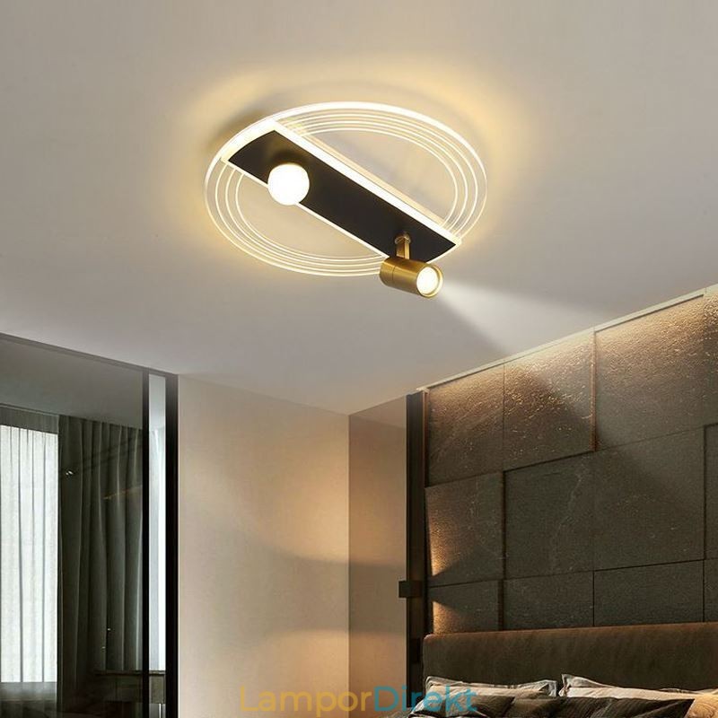 Taklampa Unik Akryl Dekor Belysning Spotlight
