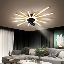 Flush Mount Akryl Irregular Linear Lamp Spotlight