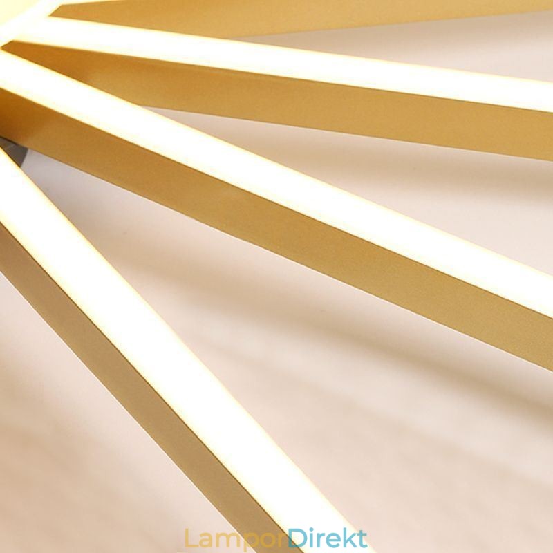 Flush Mount Akryl Irregular Linear Lamp Spotlight