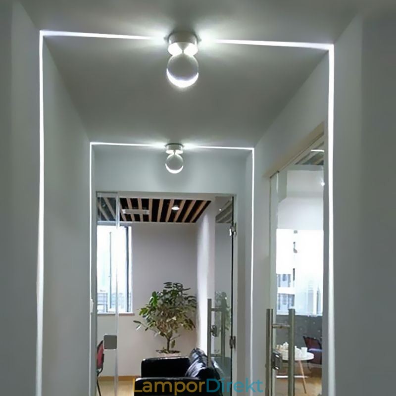 Bar Ljus Modern Vägglampa